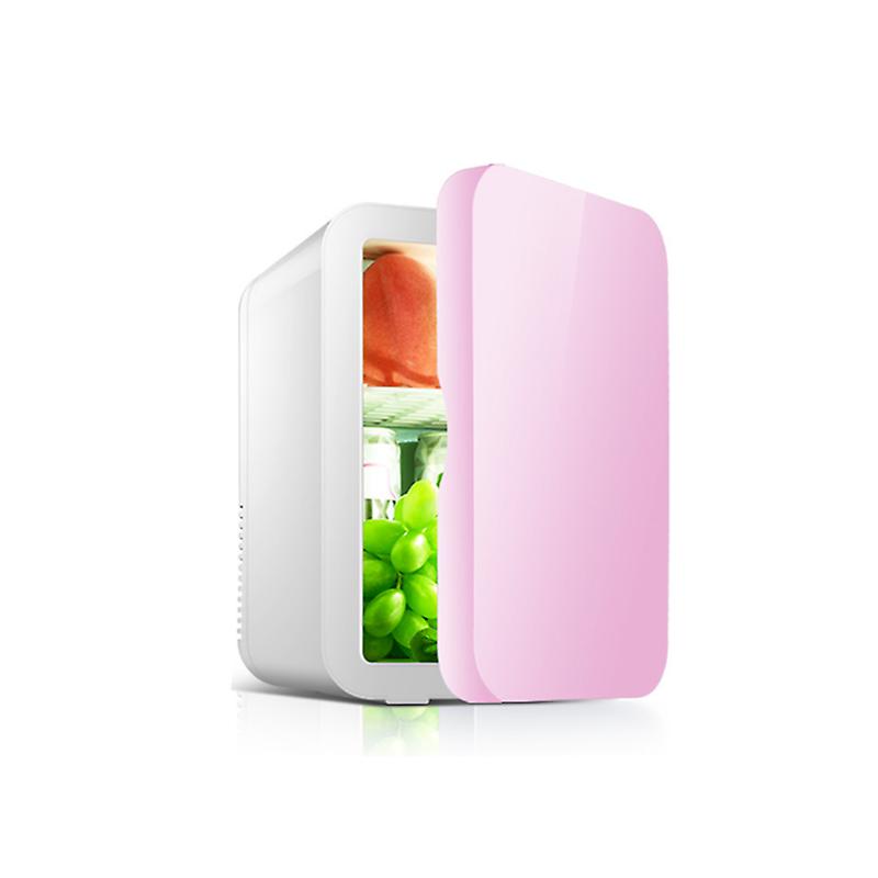 Coche Mini Nevera Cosméticos Refrigeración Rosa Mini Neveras
