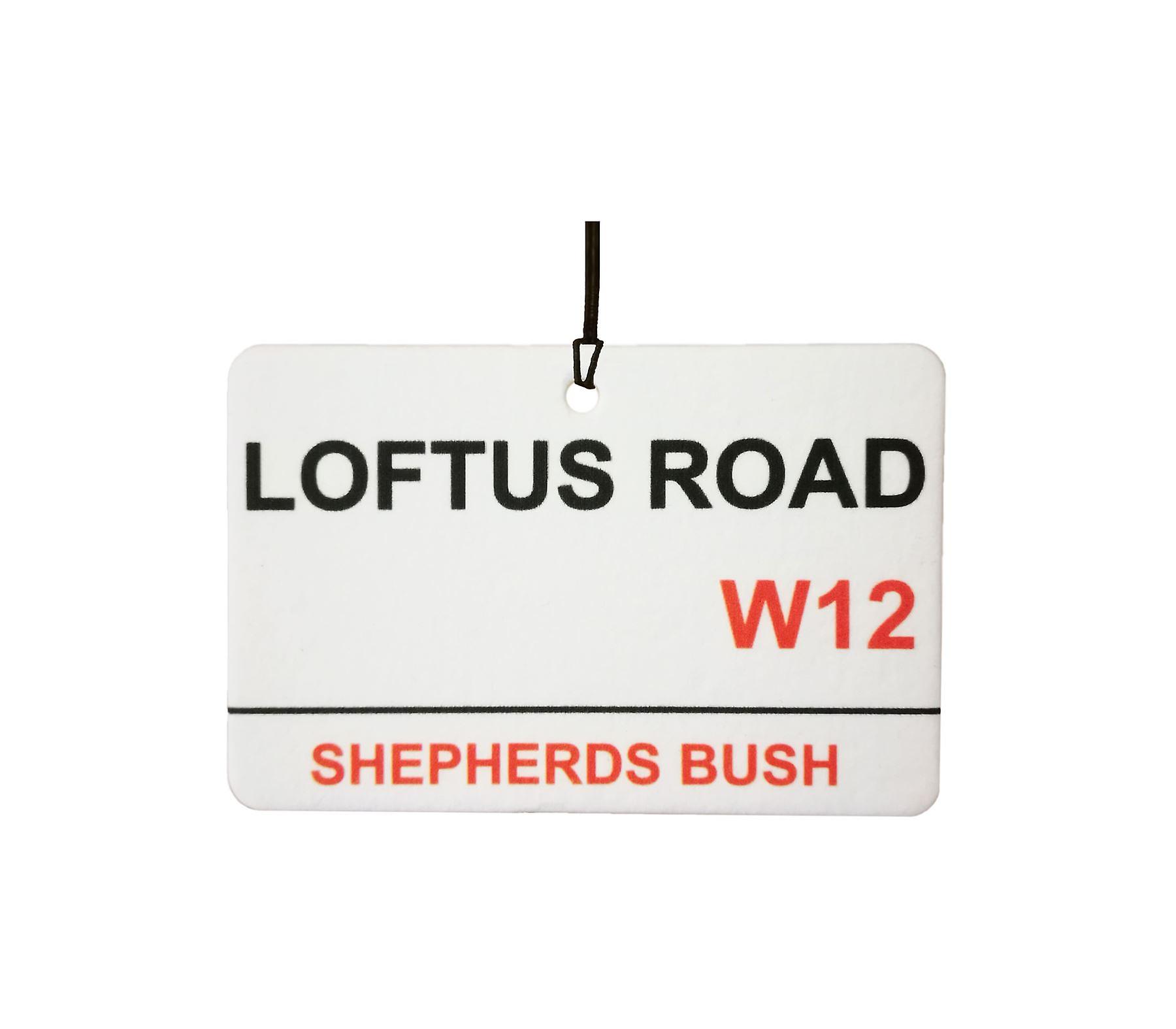 QPR / Loftus Rd Street Sign Car Air Freshener