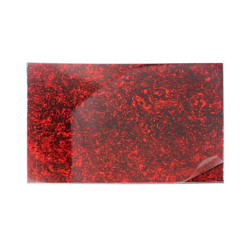 Pick Plate Material Scratch Plate Blank Plate Lava Red Sheet