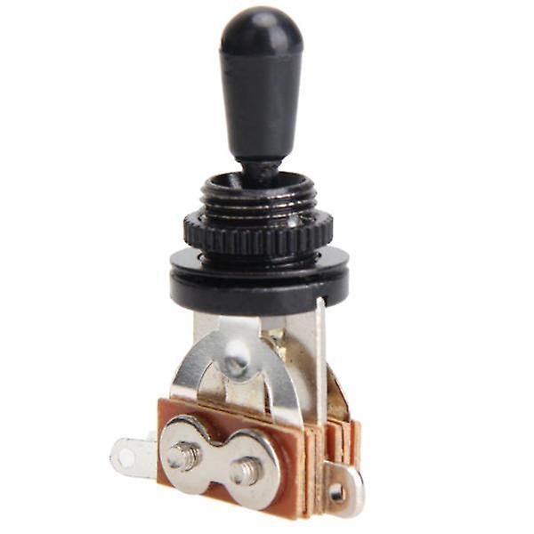 4x3 Way Pickup Selector Toggle Switch for Les Paul Electric Guitar Parts Black
