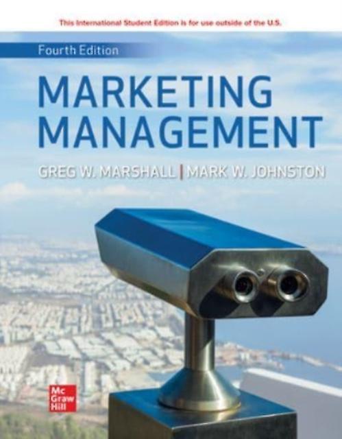 Marketing Management Ise by Mark Johnston Paperback