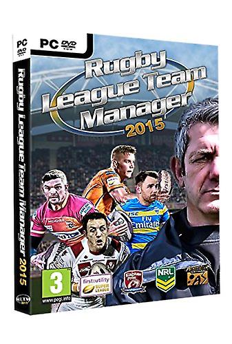 Rugby League Team Manager 2015 (PC DVD) - New & Sealed