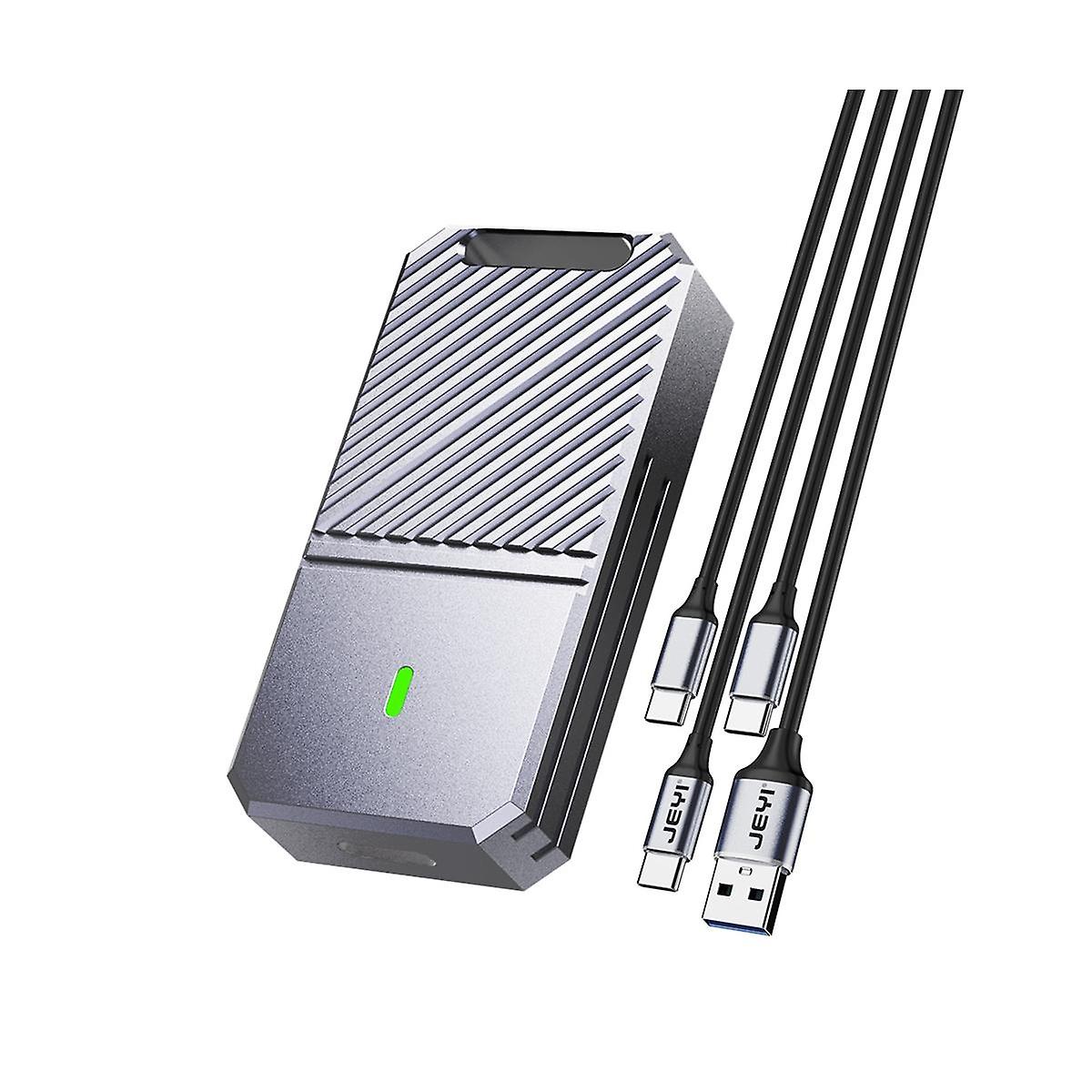 2230 NVMe SSD Enclosure, PCIe USB3.2 10Gbps Aluminum M.2 Case Portable External Solid State Disk B