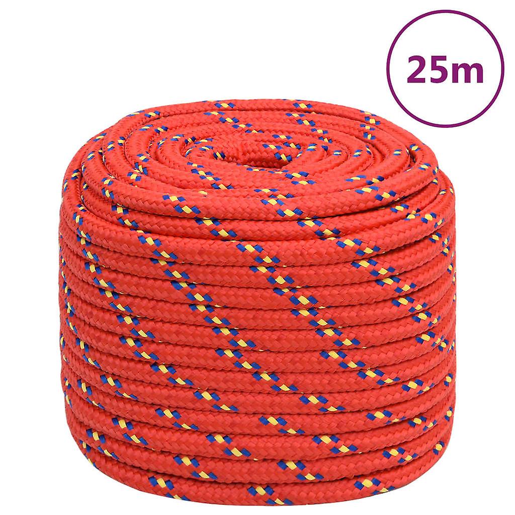 Boat Rope Red 16 mm 25 m Polypropylene