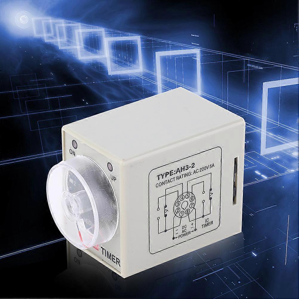 AH3-2 Time Relay Mini Delay Controller Timer AC  for Automatic  Control System