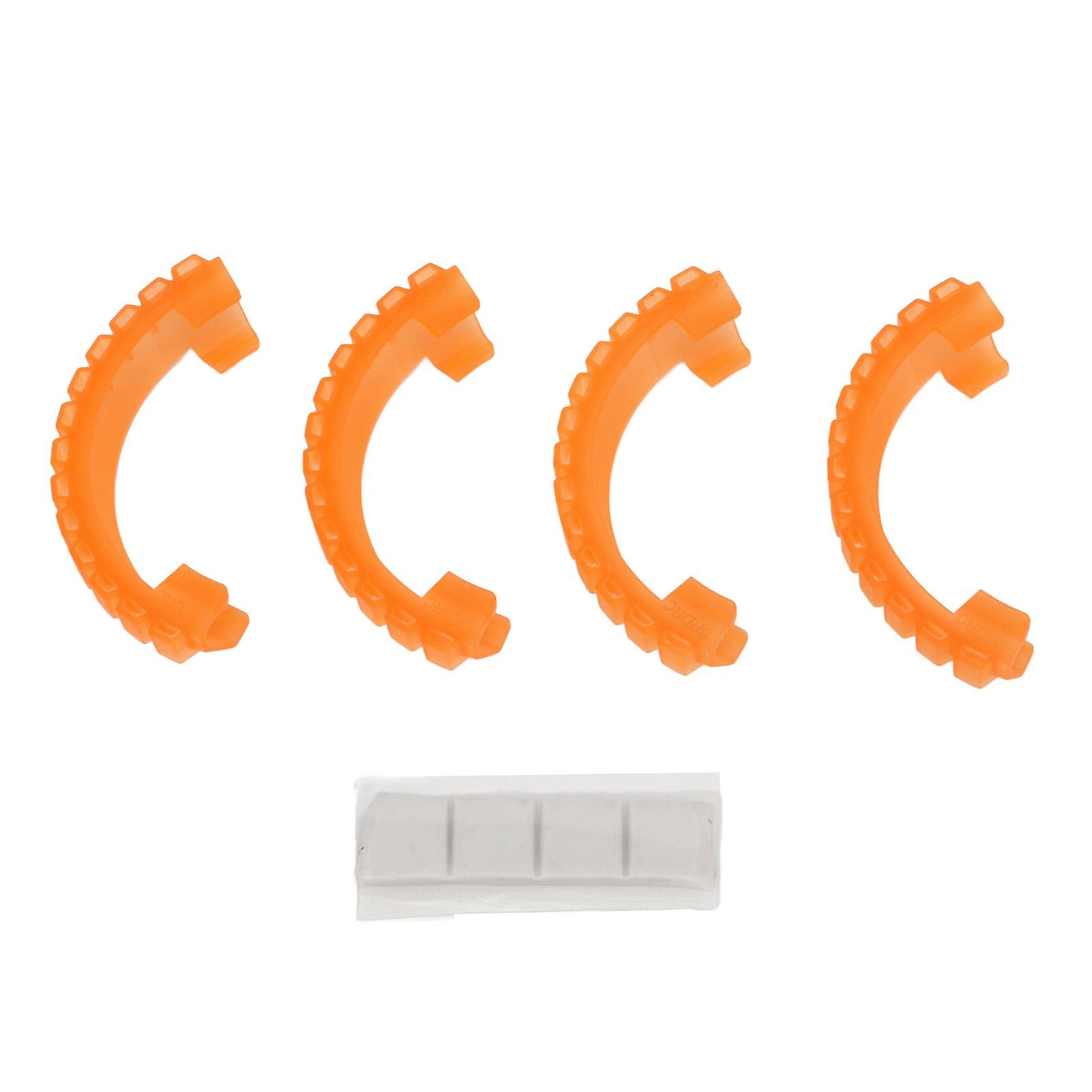 4Pcs Propeller Guard Anti Collision Protection Ring for DJI Avata Drone Accessories Orange