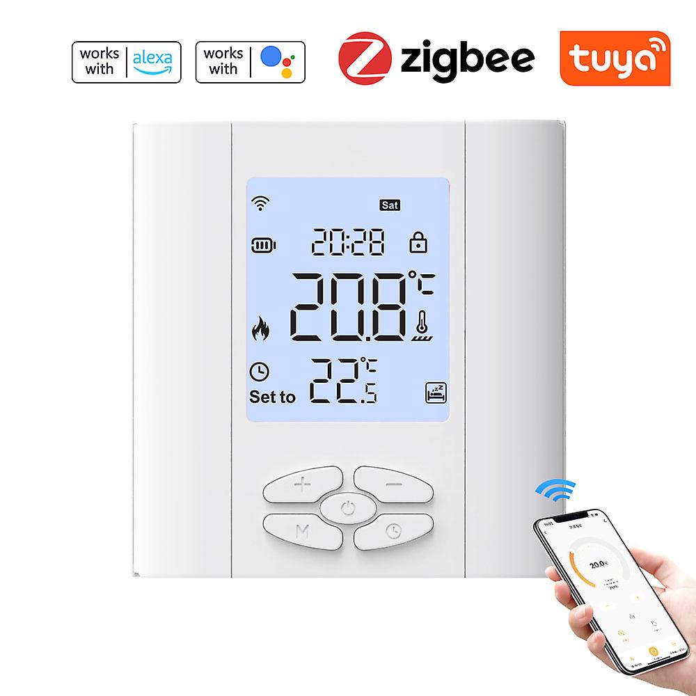 Tuya Zigbee Intelligent Temperature Controller Mobilephone