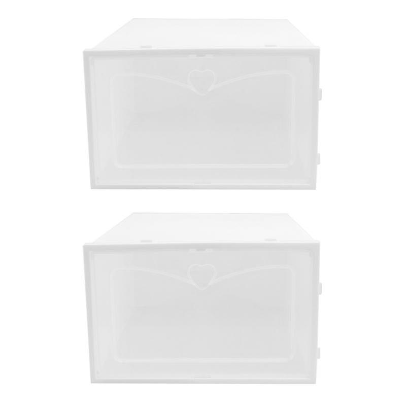 2pcs Shoe Storage Box