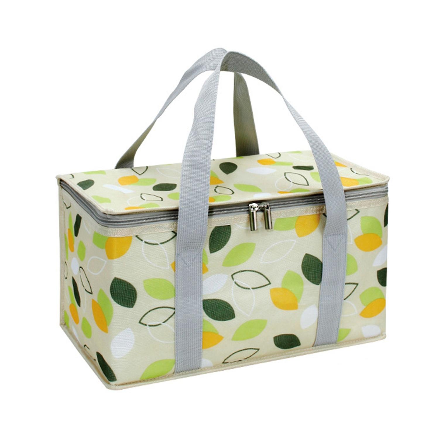 Picnic Bag Large Capacity Handle Design Waterproof Convenient Fruit Food Bento Container Picnic Bag