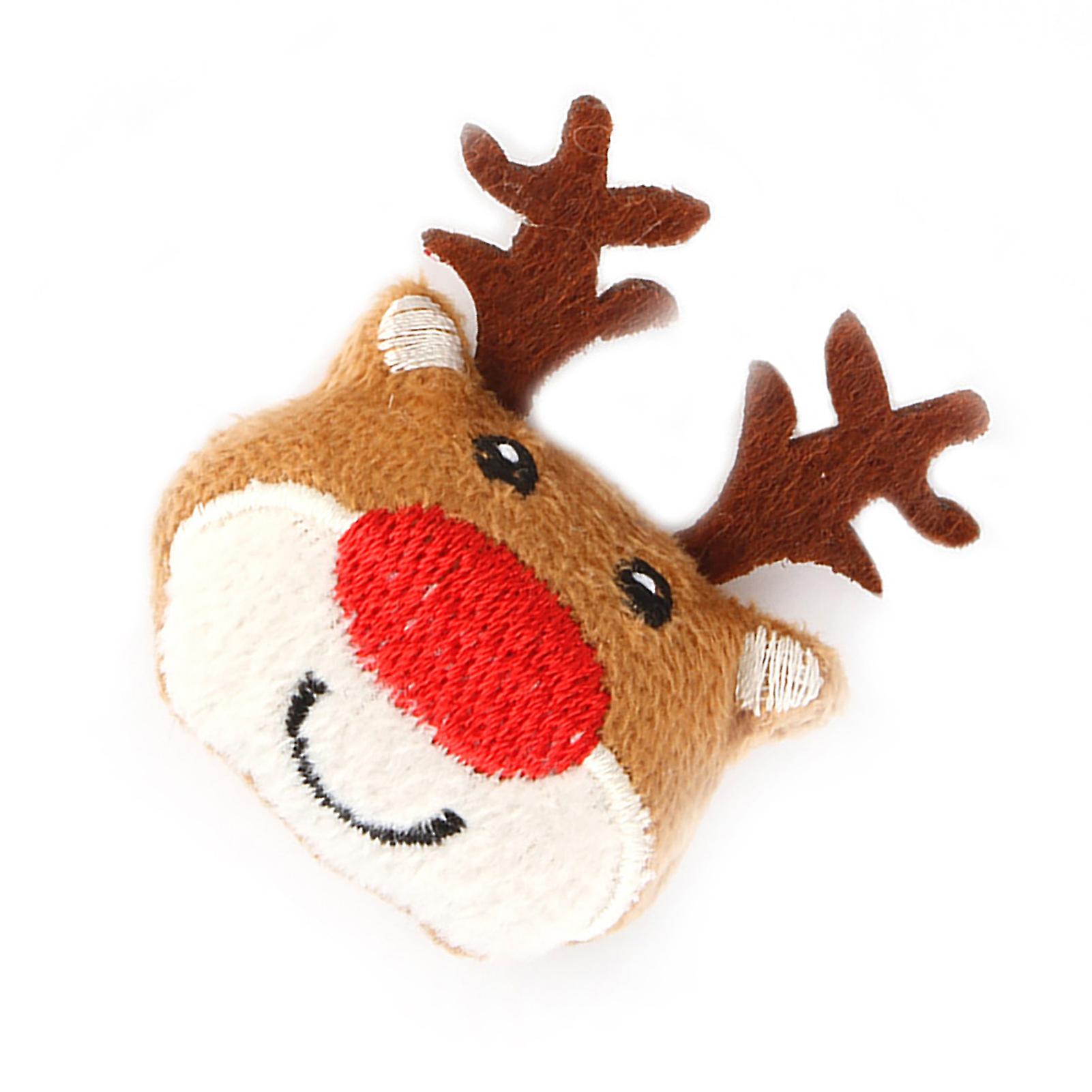 Soft Plush Christmas Stuffed Toy for Pets Type 4 Bite Resistant