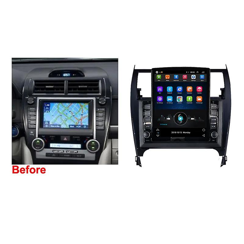 9.7" Android For TOYOTA CAMRY 2012-2014 Tesla Type Car Radio Multimedia Video Player Navigation GPS