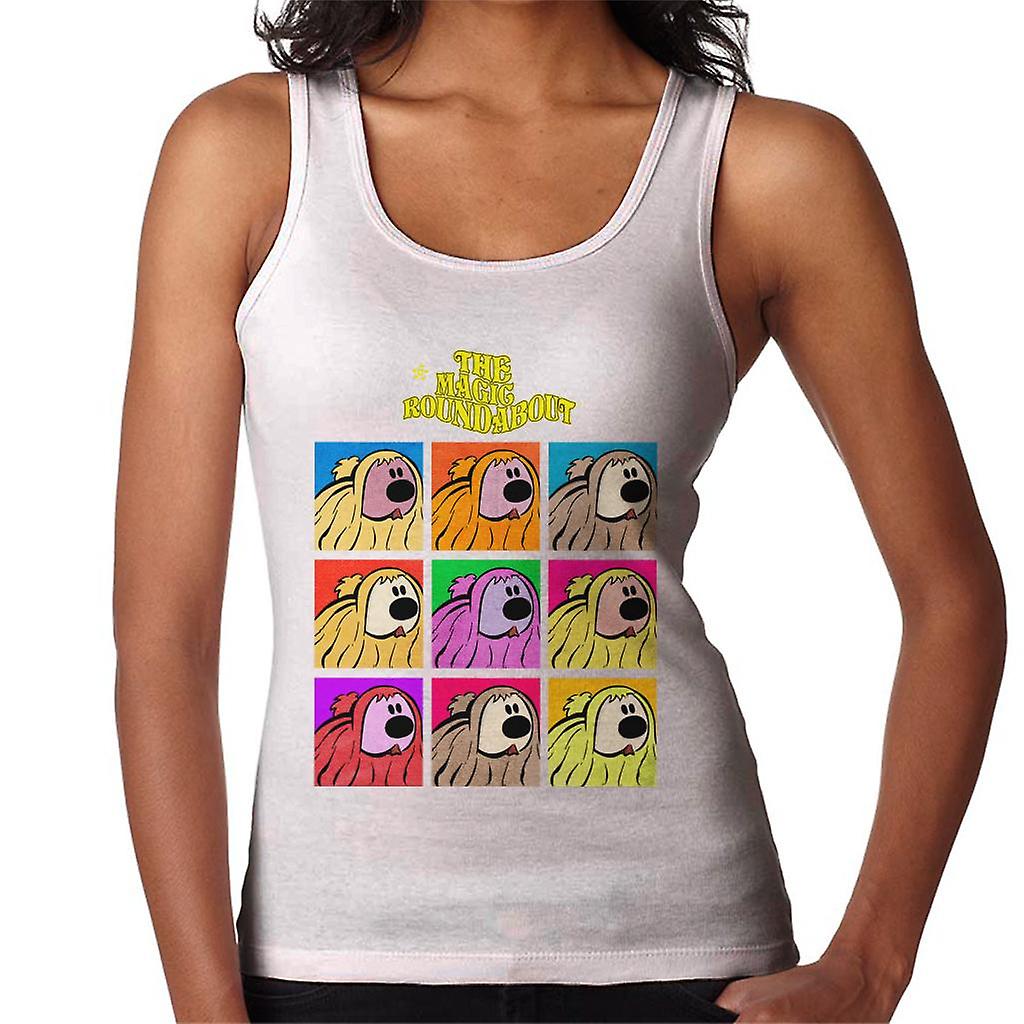 The Magic Roundabout Dougal Pop Art Women's Vest