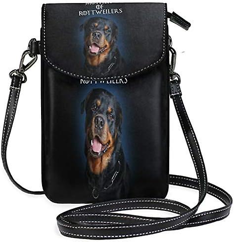 محفظة الهاتف الخليوي Rottweiler للنساء فتاة صغيرة حقائب محفظة كروسبودي BD011657