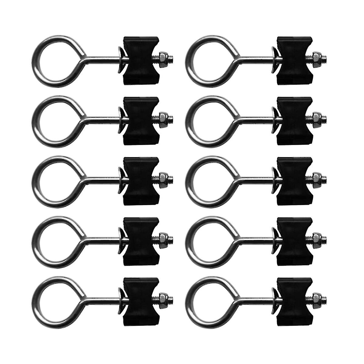 10 قطع من مسامير الترامبولين، ملحقات الترامبولين، مسامير