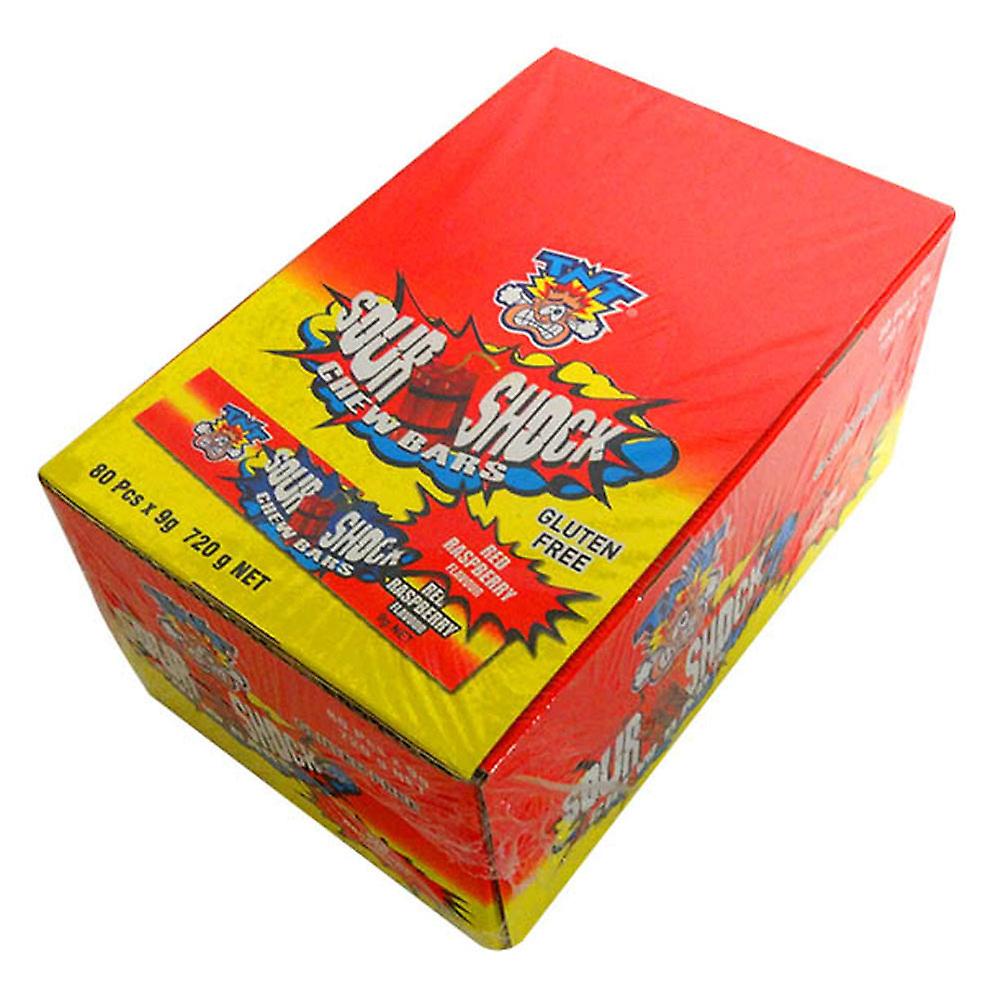 TNT Shocks Strawberry Lollipop Delicious and Delightful Confectionery 80pc