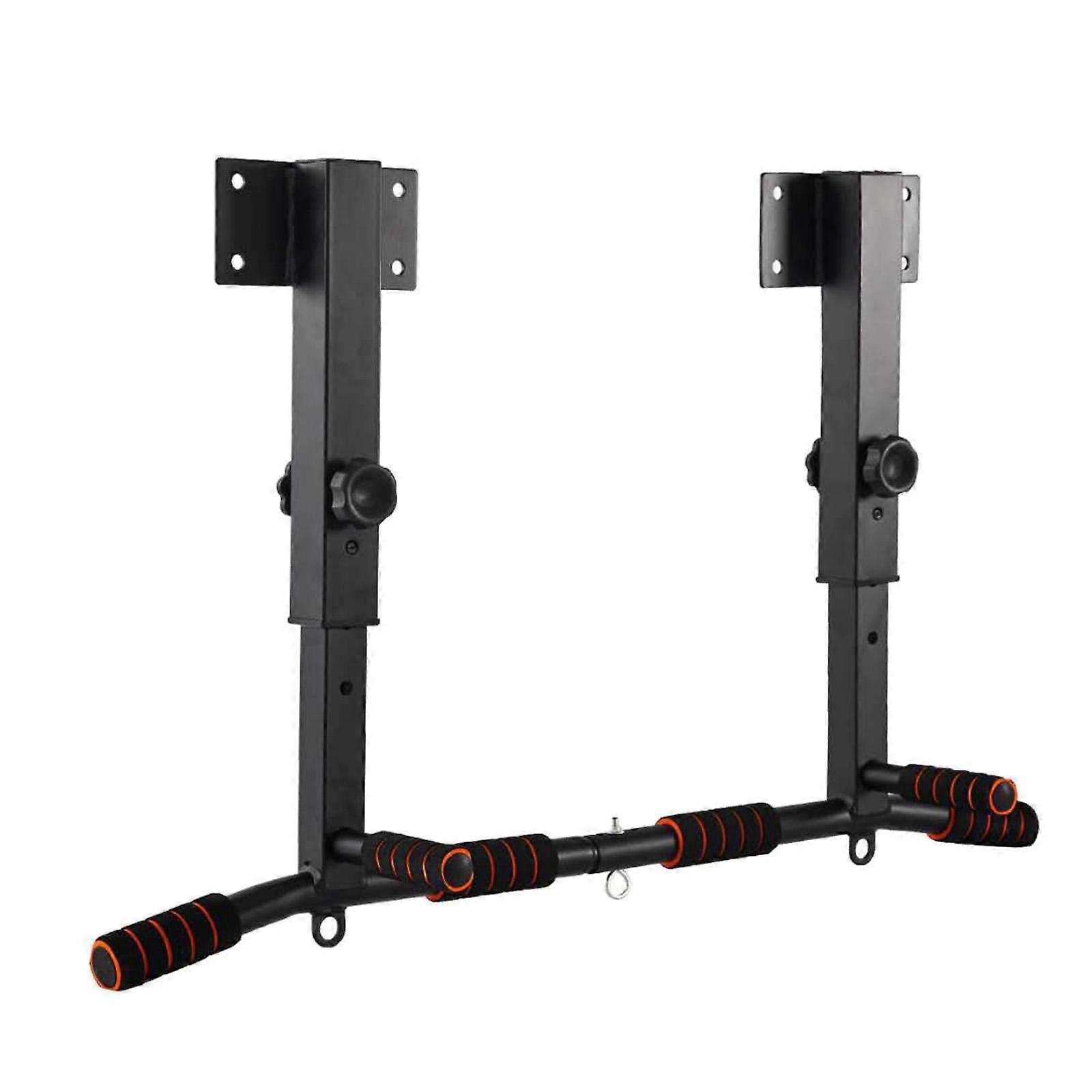 סנטר אפ בר טבילה תחנת כוח ציוד אימון כוח משוך בר מותקן על הקיר תושבת צד לבנה