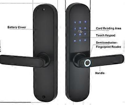 Fingerprint Lock Smart Electronic Digital Door Lock Bluetooth Ttlock App
