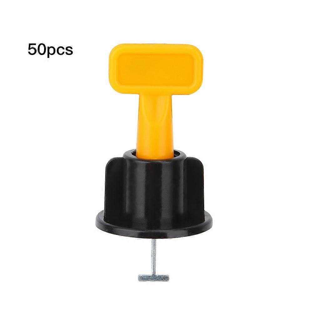 50pcs/set Reusable Tile Leveler Flat Ceramic Floor Wall Construction Tools Tiles Leveling Syste