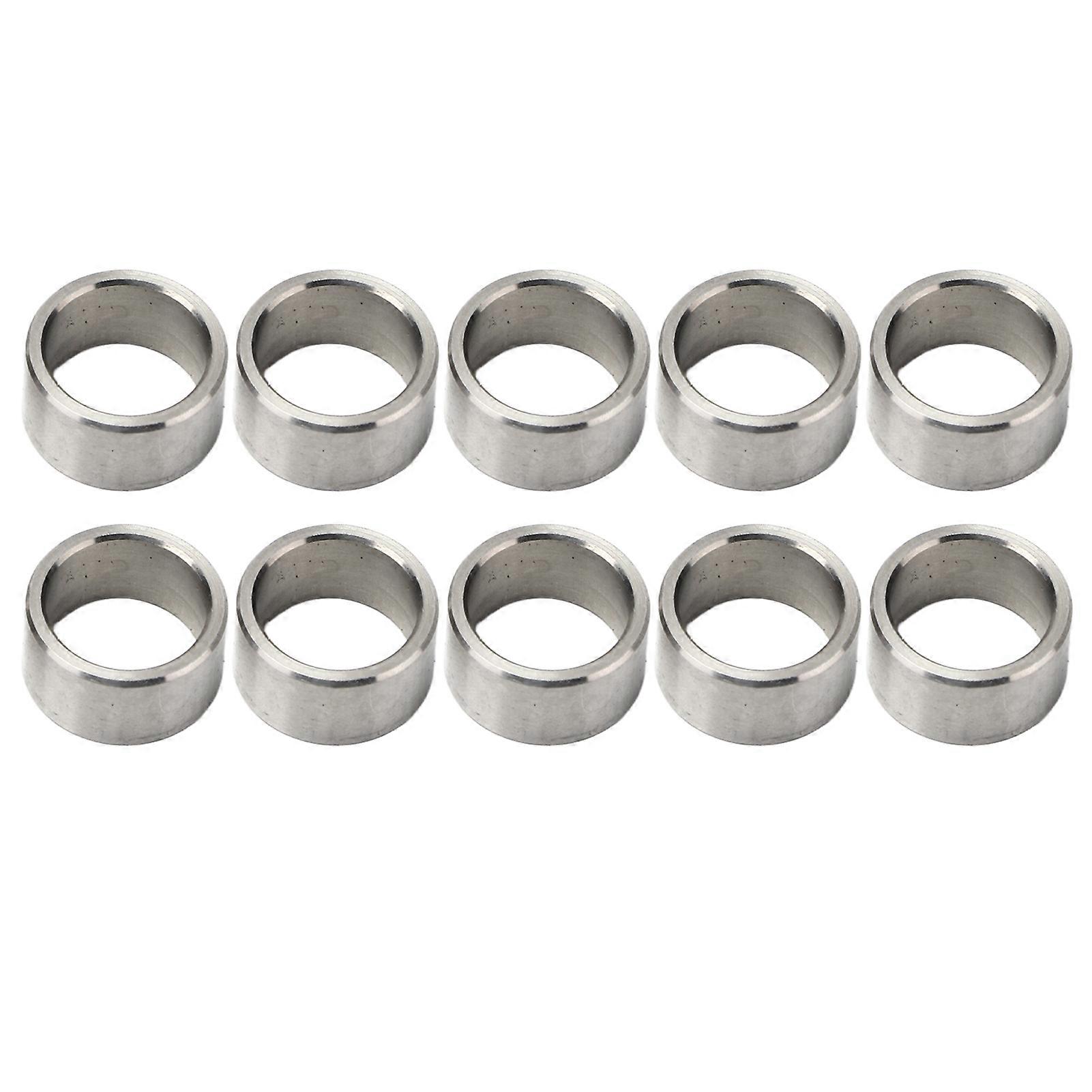 10件装垫圈垫片 15mm外径 12mm ID不锈钢五金配件套装3515-0015-0080