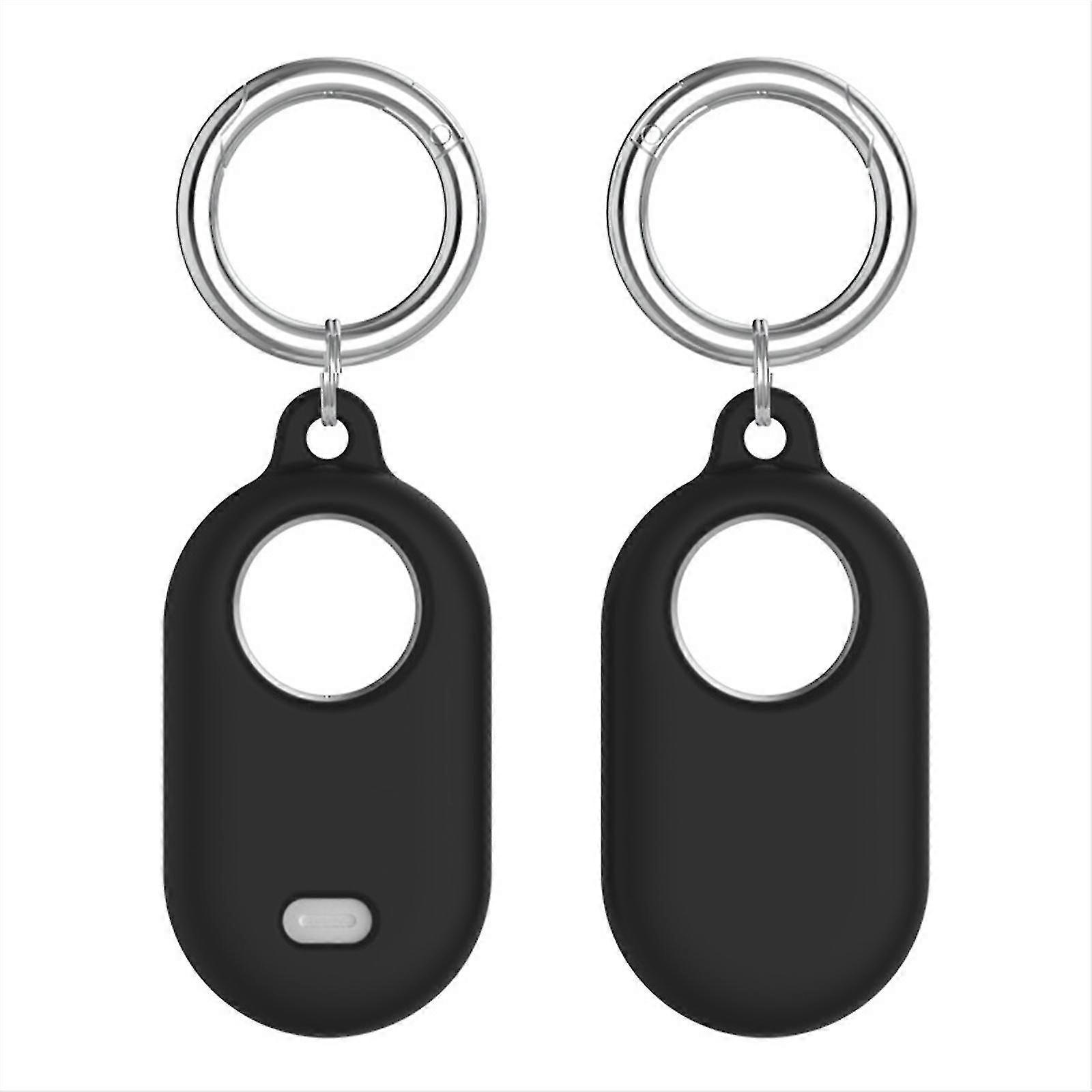 For Samsung Galaxy Smart Tag2 Tracker Case, Tracking Device Protective Cover Water And Dust Resistant, Scratch Resistant With Ring