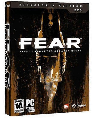 Fear First Encounter Dvd  Game - PC CD - New & Sealed