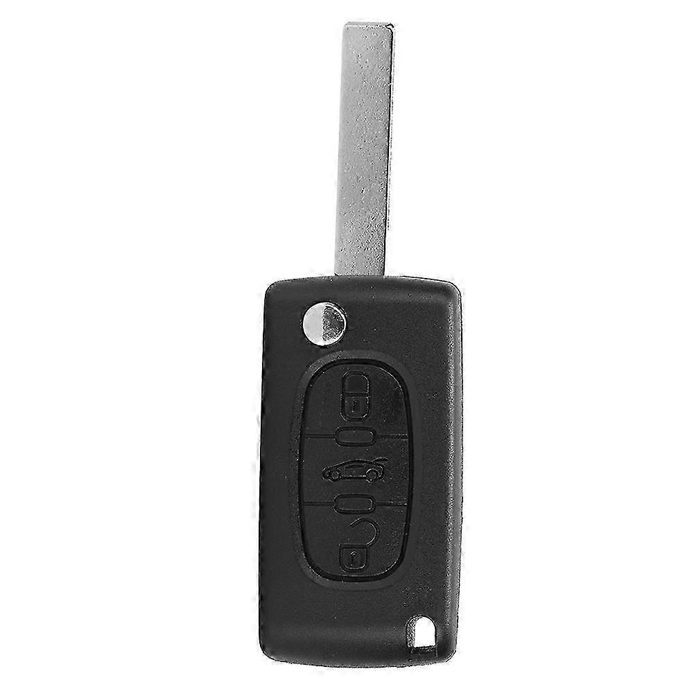 Remote 3 Buttons Key Fob Case Shell Fit for Peugeot 107 207 307 407 408