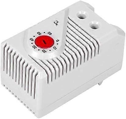Mechanical Thermostat Adjustable Temperature Controller 0-60 Degree Temperature Controller Thermostat Switch for Cabinet