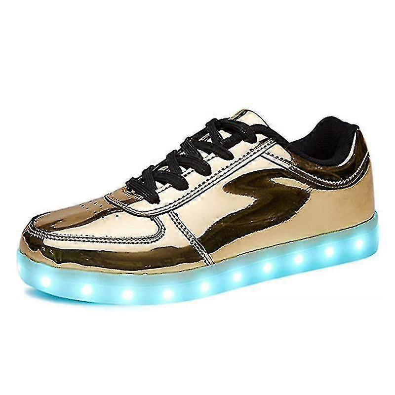 أدى ضوء أحذية للرجال والنساء النشاط الطلابي المجلس الأحذية USB شحن أحذية مضيئة أحذية الفلورسنت