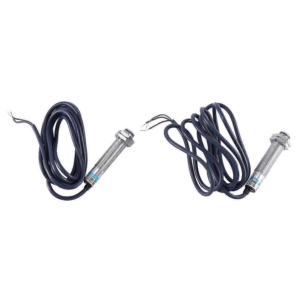 2pcs Infrared Sensor E3f1-ds5c4 Diffuse Reflection Photoelectric Switch Dc Three-wire Npn Normally