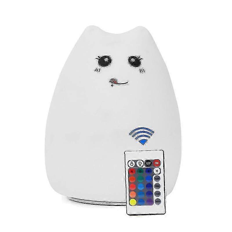 Kby0149 Gluttonous Cat Design Led Night Light