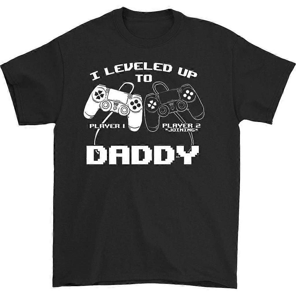 I Leveled Up To Daddy T-shirt