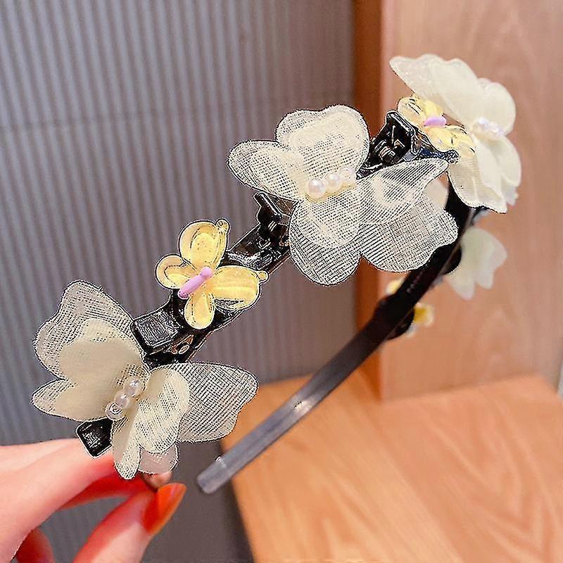 children's sweet hairstyle headband korean style cute cartoon bangs fixed hair loop headwear