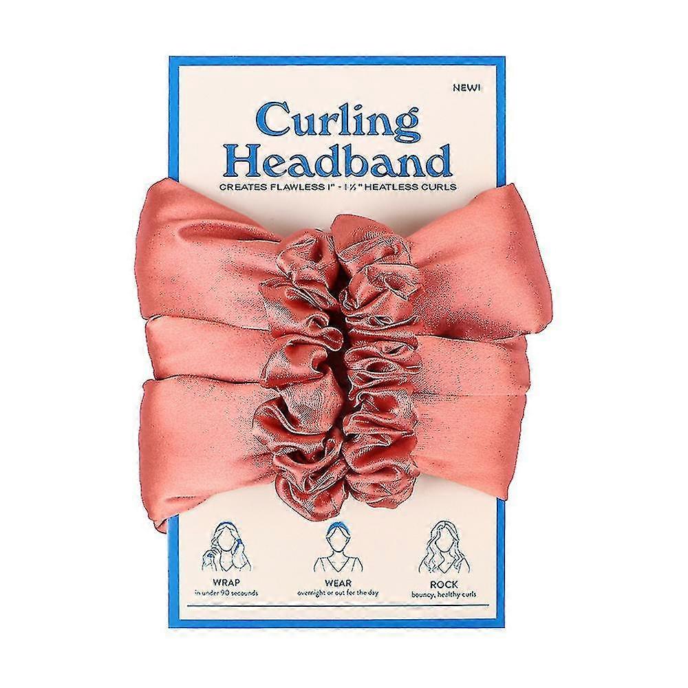 heatless curling rod headband lazy curling wand curly big wavy hair curler