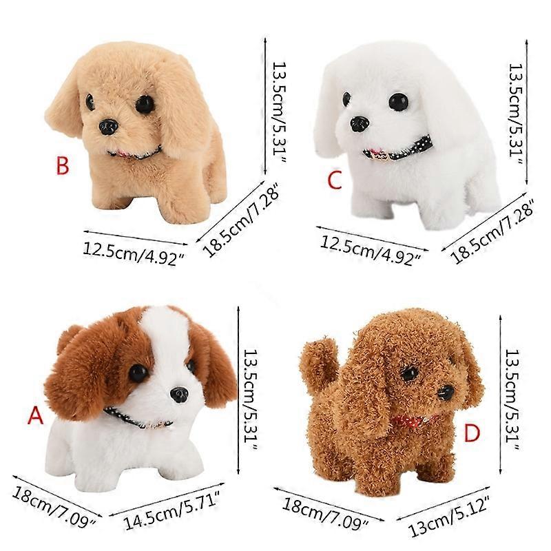 Walking Barking Cute Puppy Pet Dog Toy with Battery Control