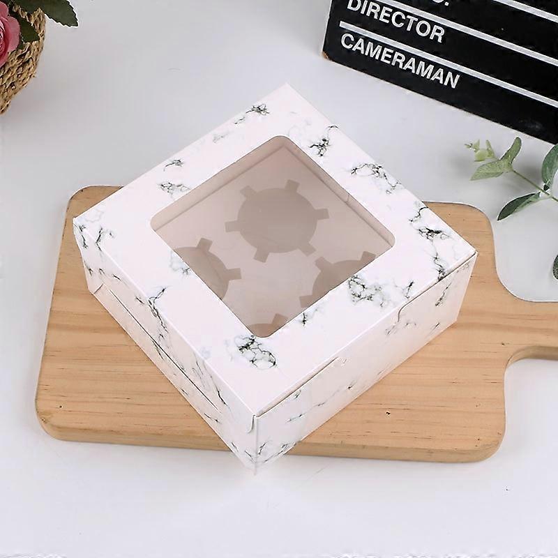 25 PCS Packaging Box, Specification: 4 In One (Marble) 4 In One (Marble)