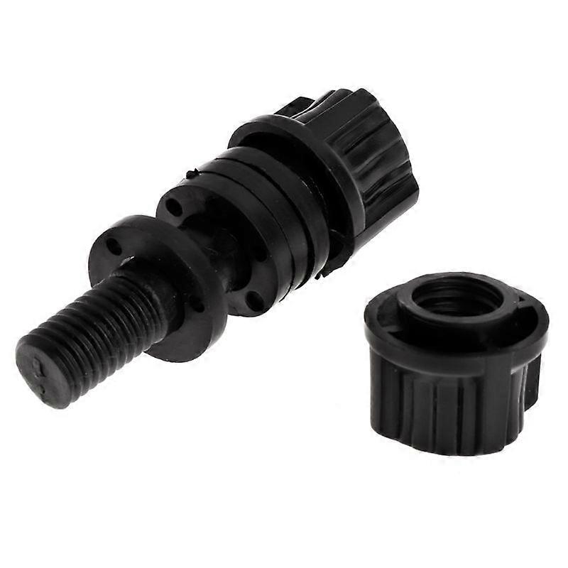 One Set Black Plastic Searchcoil Screw and Washers Metal Detector Accessories Drop Ship