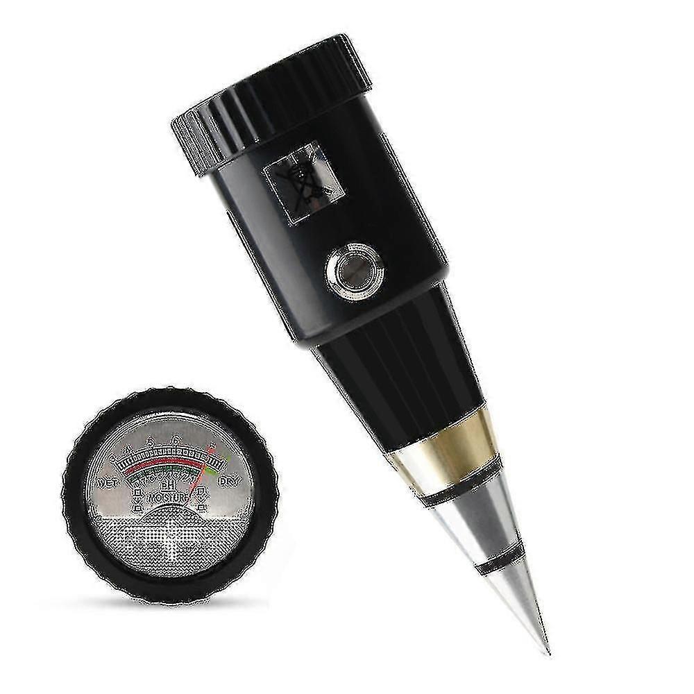 Soil Moisture Sensor , Ph 3-8/moisture 1-8, Acidity Tester Analyzer, Plant Metal Long Probe Detector
