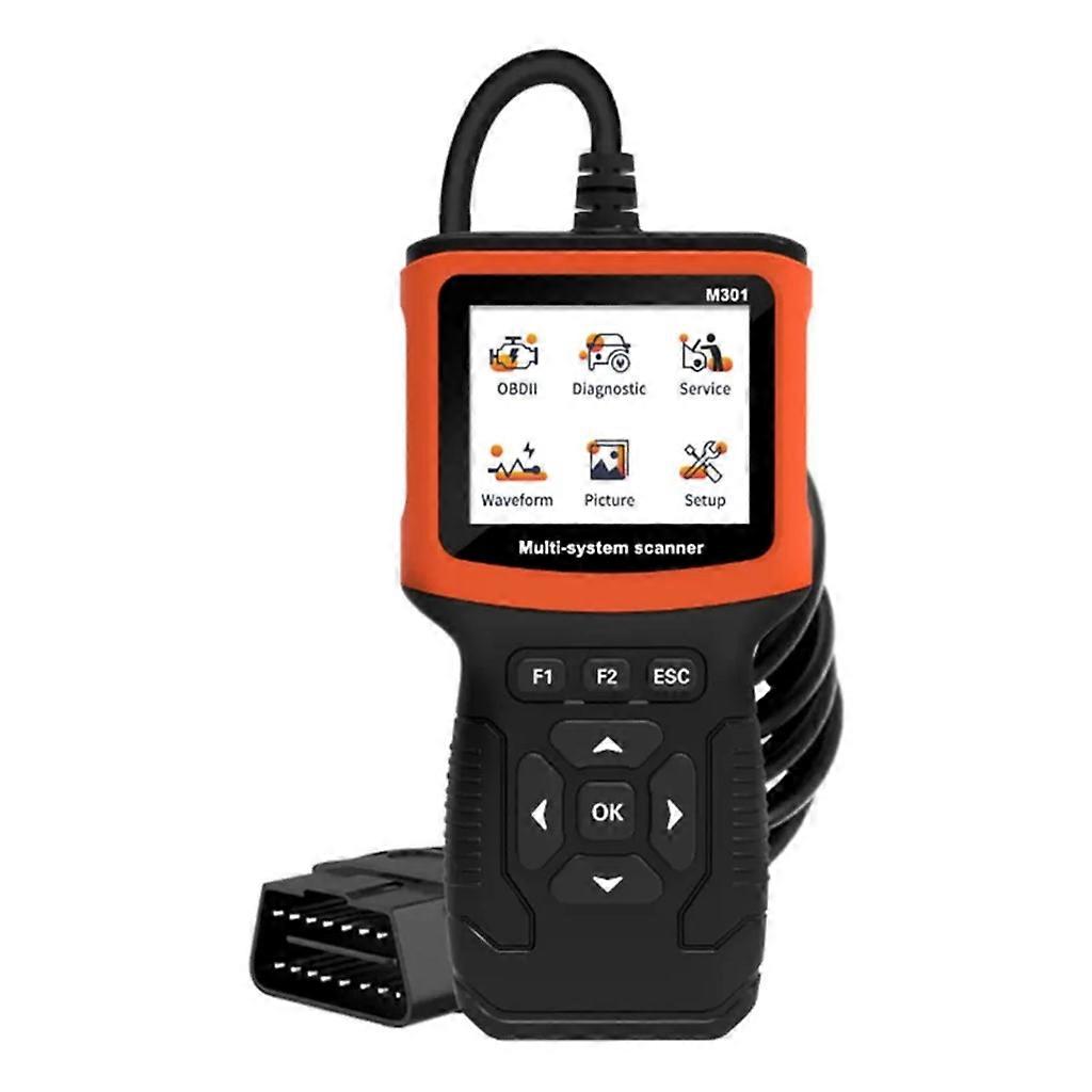 OBD Code Reader Portable Car Fault Diagnostic Tool Scanner Check Engine Detector