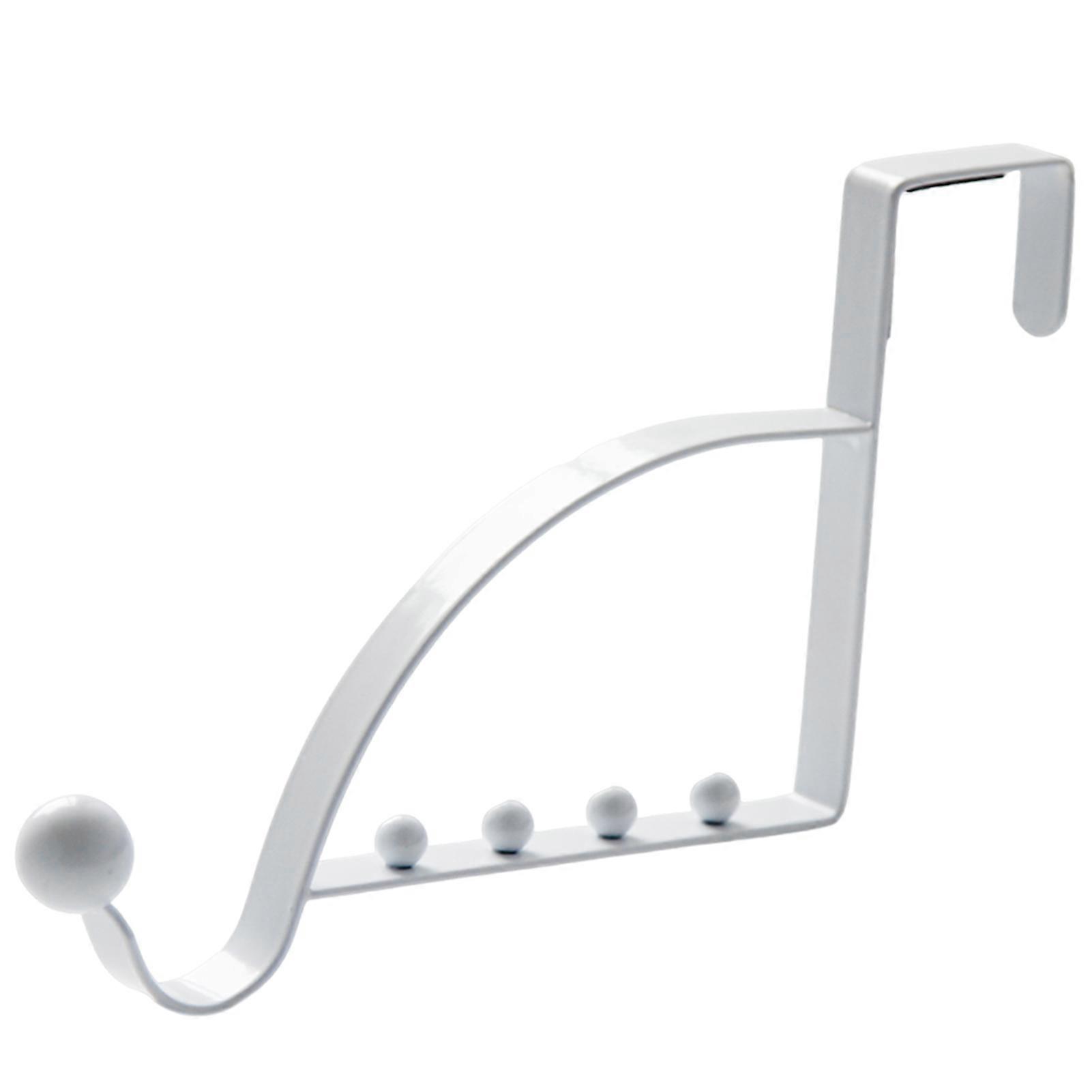 Door Mount No Drilling Laundry Rack Space Saving Universal Towels Rack for Laundry