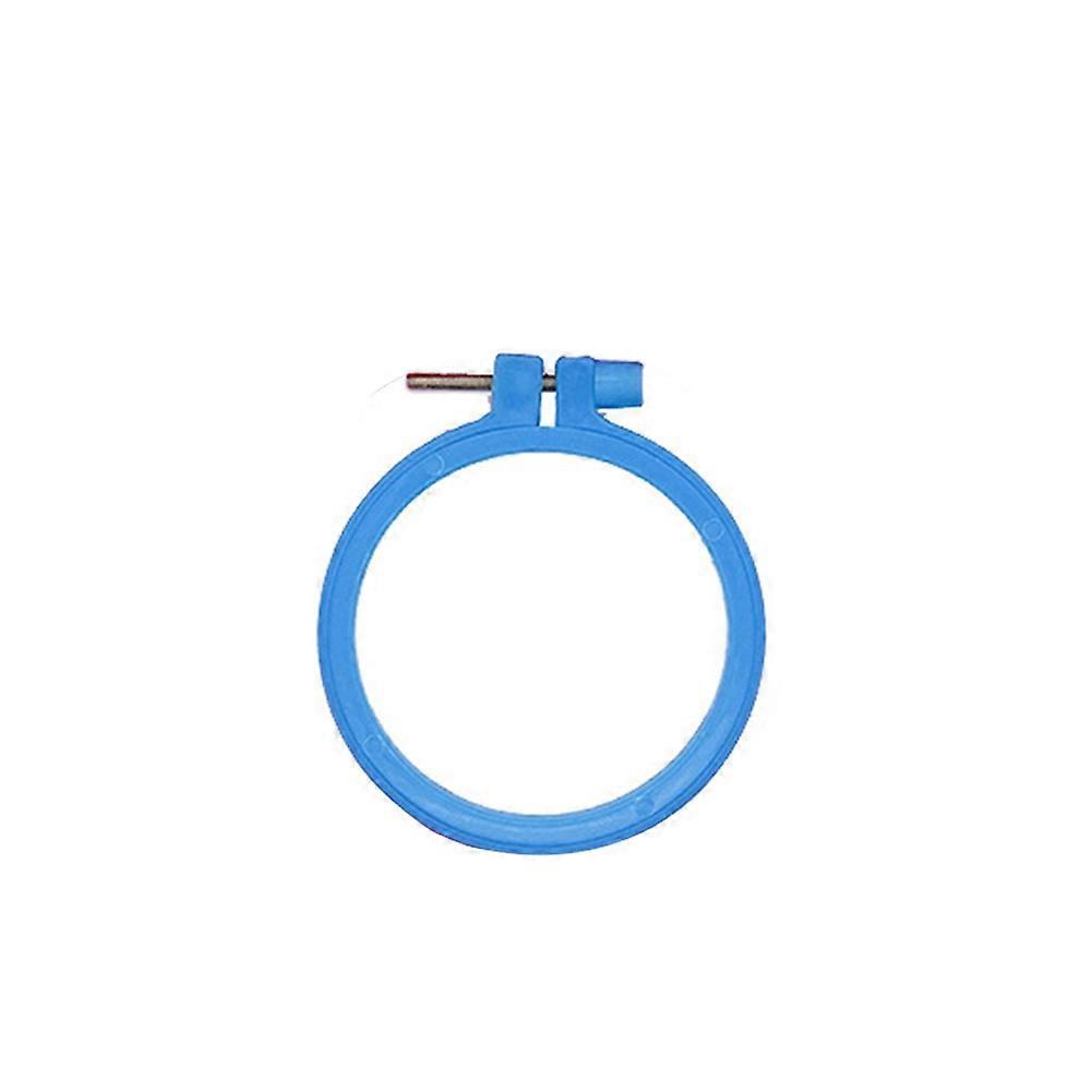 Plastic Cross Stitch Embroidery Hoop Circle Sewing Frame DIY Needlework Tool