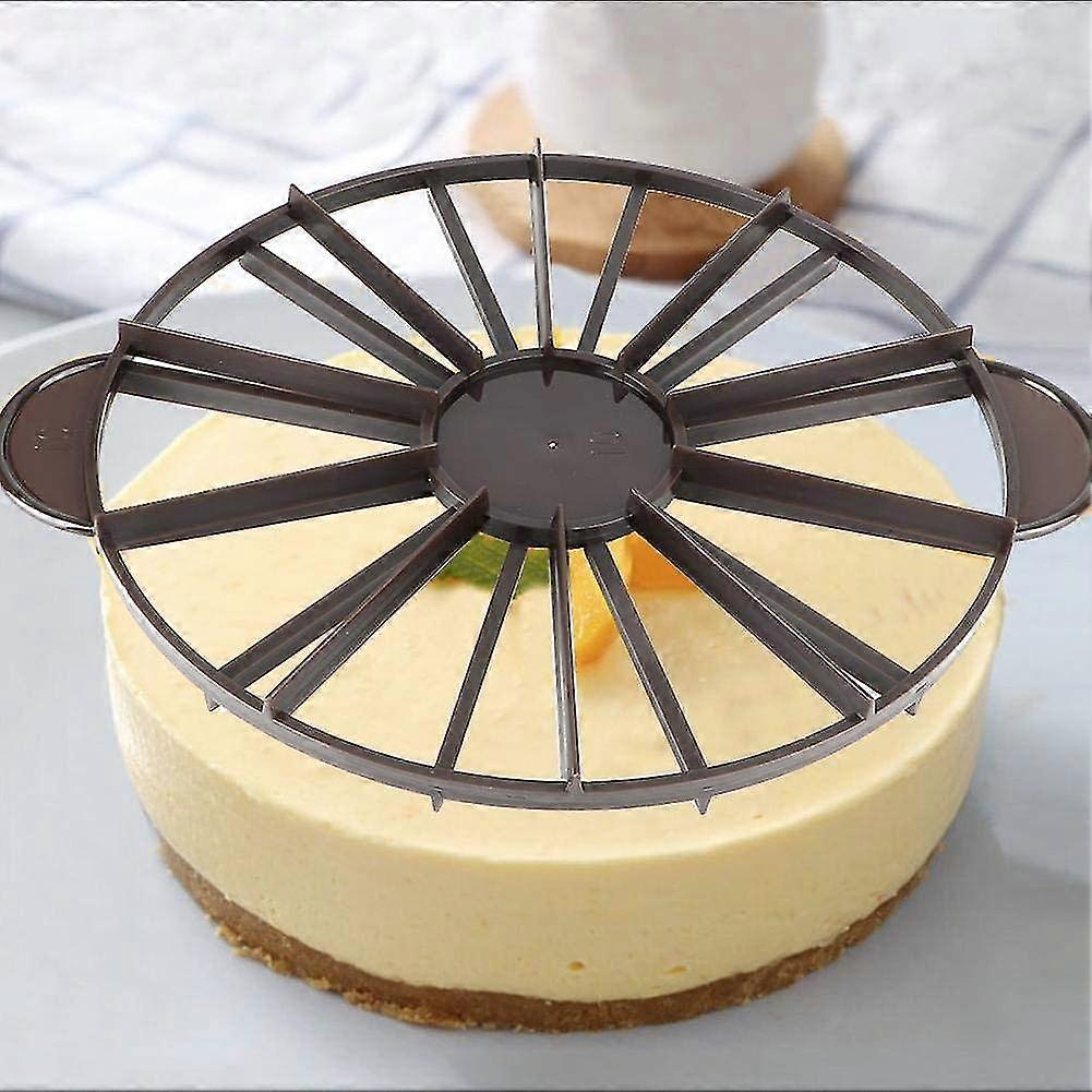 Round 10/12 Piece Bread Cake Divider Equal Portion Cutter Marker Marker Baking Tool For Home Accessories