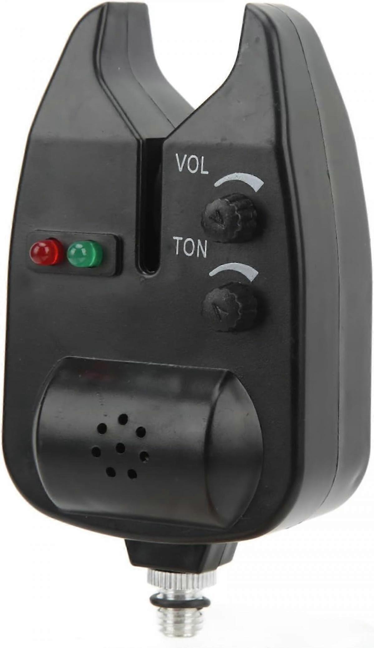 Fishing Bite Alarm Adjustable Sound Volume Knob Fishing Pole Bait Alarm Electronic Fish Rod Bait Alert Indicator Inductive Alarm