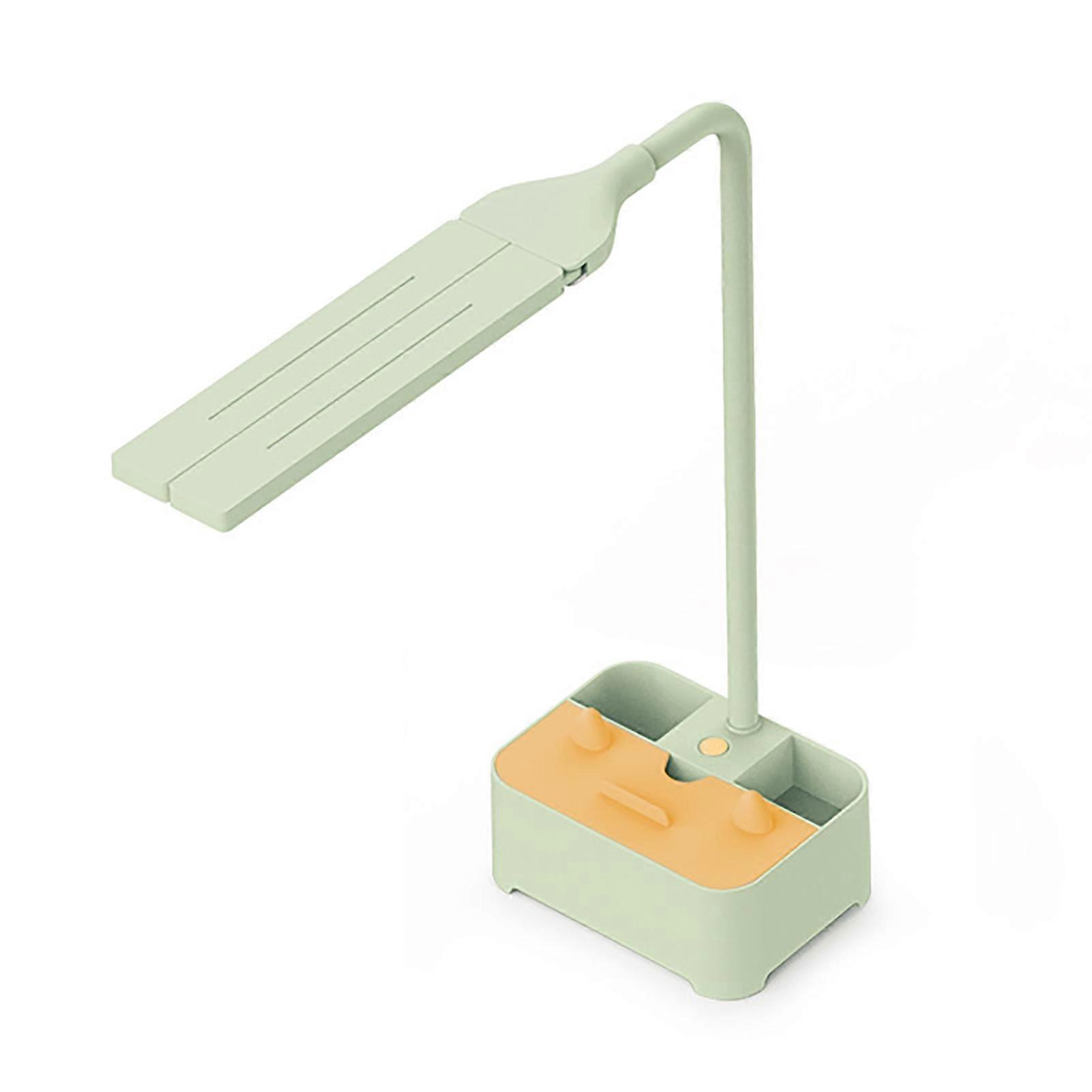 Desk Lamp Multi-purpose Eye-protection Adjustable Double-head Table Reading LED Light for College Dorm