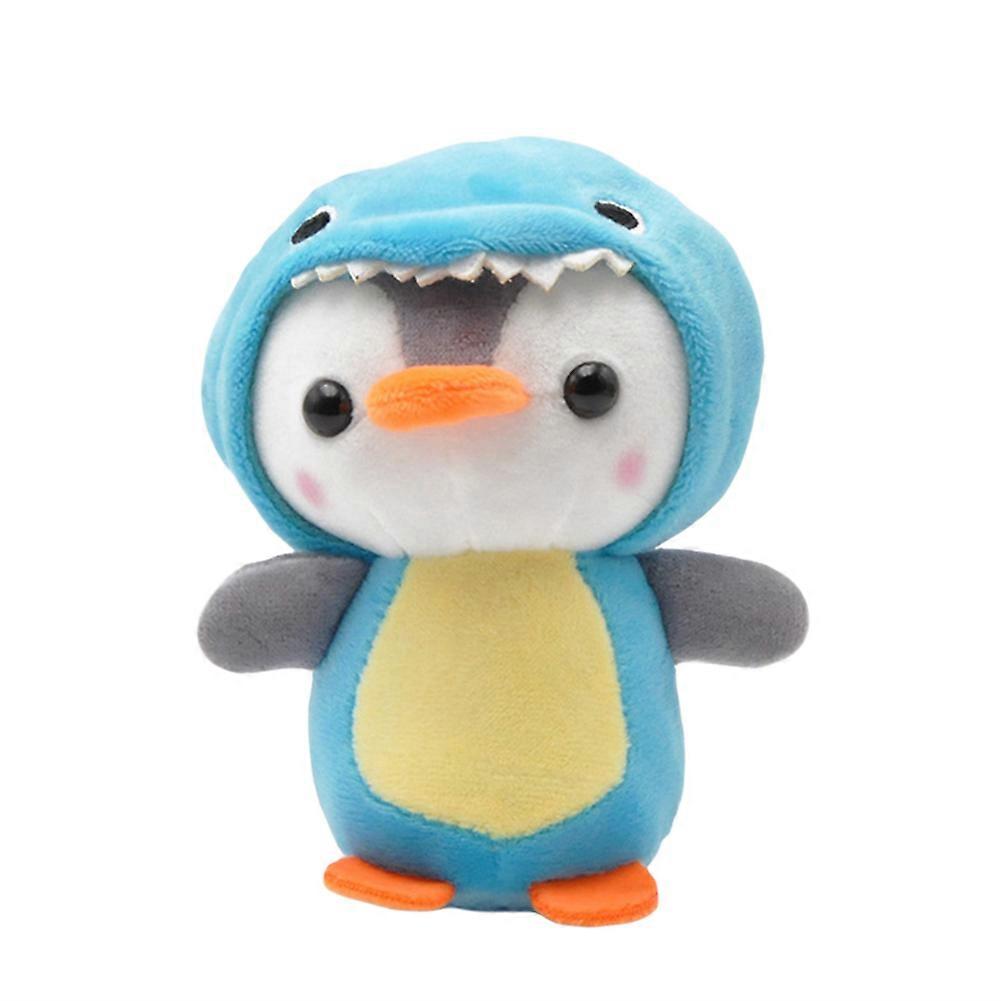 Cute Penguin Bee Animal Plush Doll Pendant Keychain Ring Key Holder Bag Decor