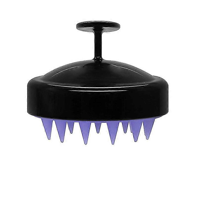 シャンプーブラシ頭皮ケアヘアブラシ、ソフトシリコンスキャルプマッサージャー