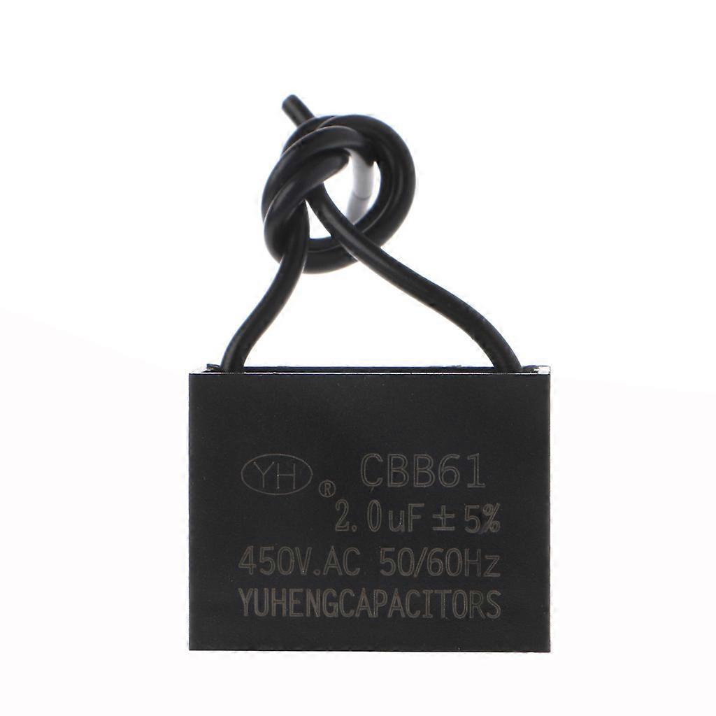 CBB61 450V 1/2/3/4/5/6/10 uF Ceiling Fan Motor Running Starting Capacitor