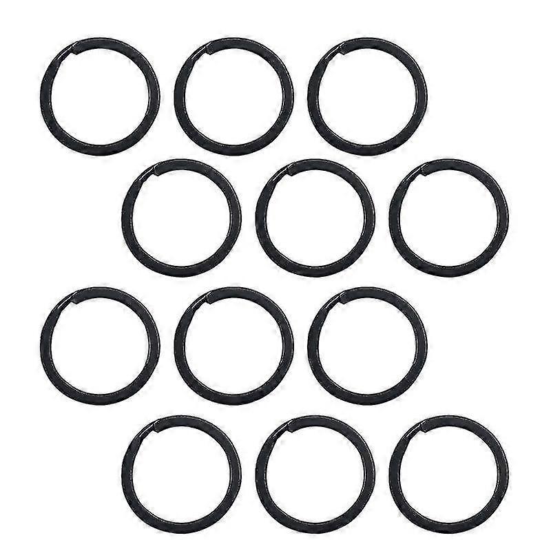 100pcs Iron Split Key Rings Circular Keychain Rings Keys Organization Rings