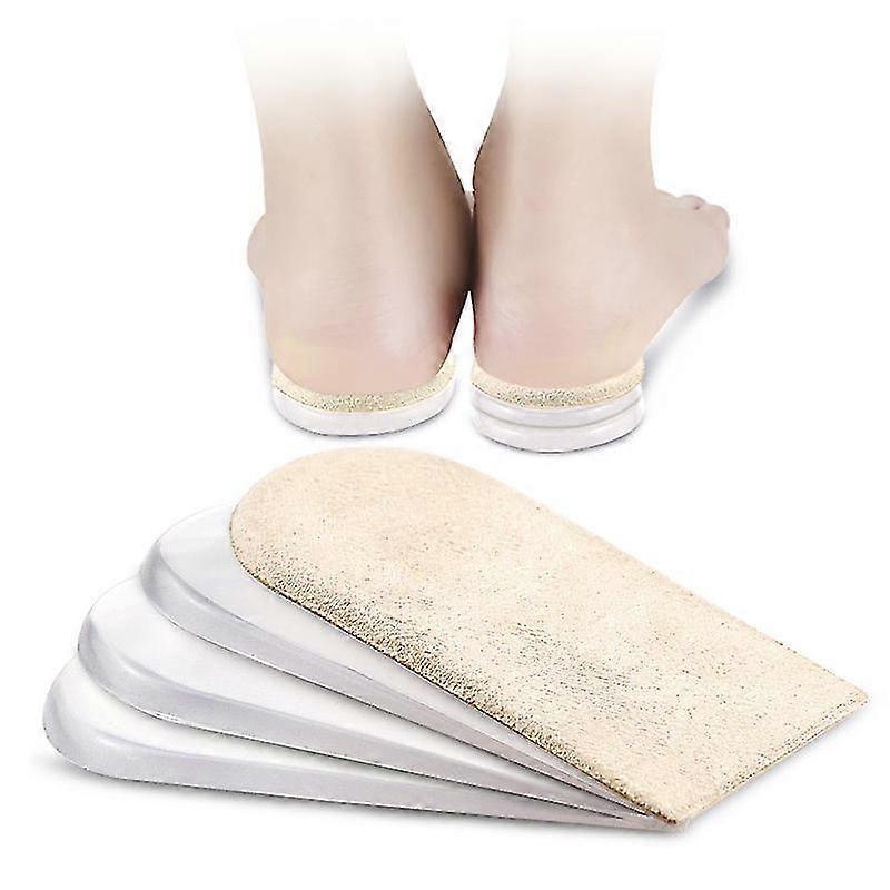 מדרסים להגדלת גובה, תוספות הרמת עקב אורתופדיות מתכווננות, כריות עקב לפערים באורך הרגליים, כאבי עקב