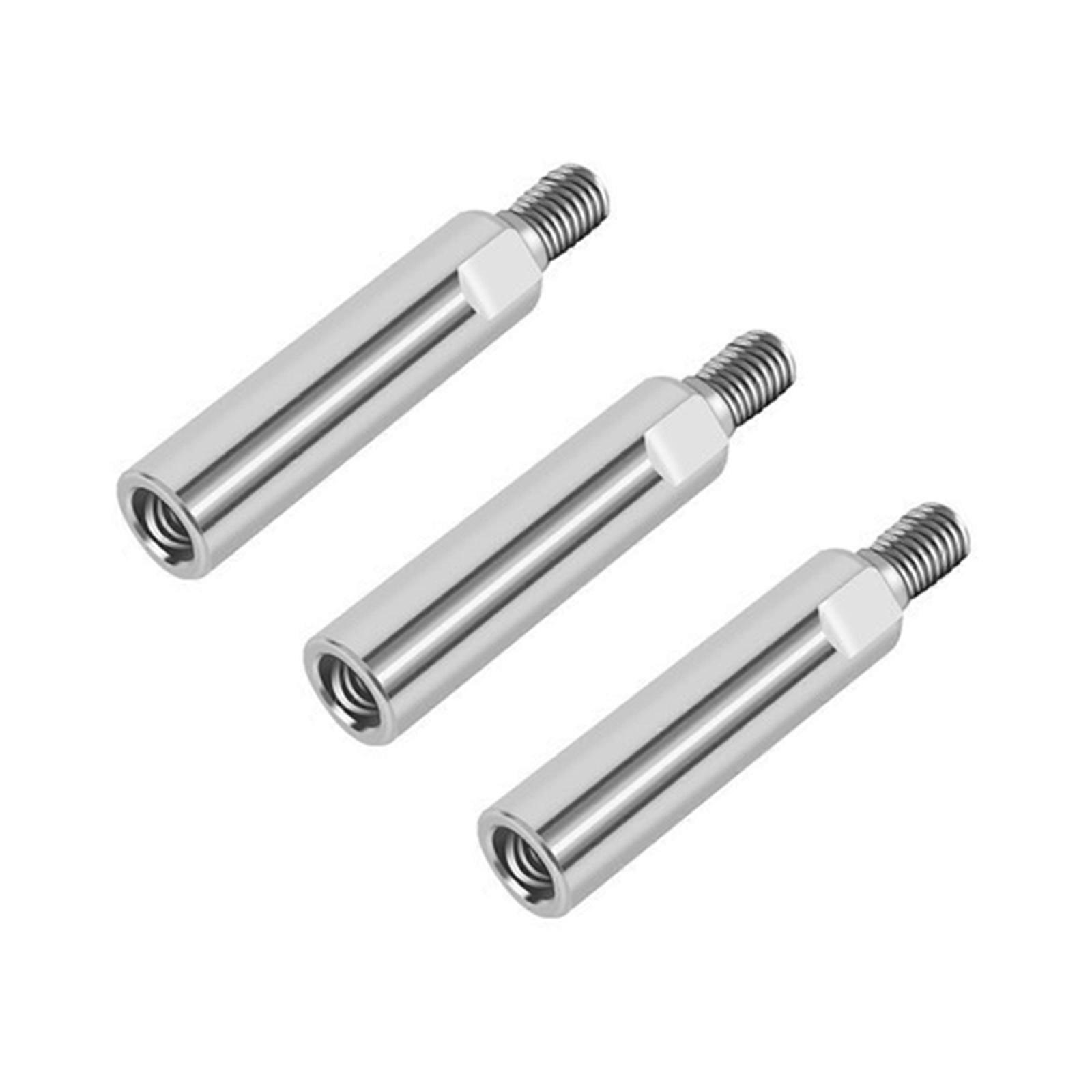 3pcs M10 thread 100 angle grinder extension connecting rod