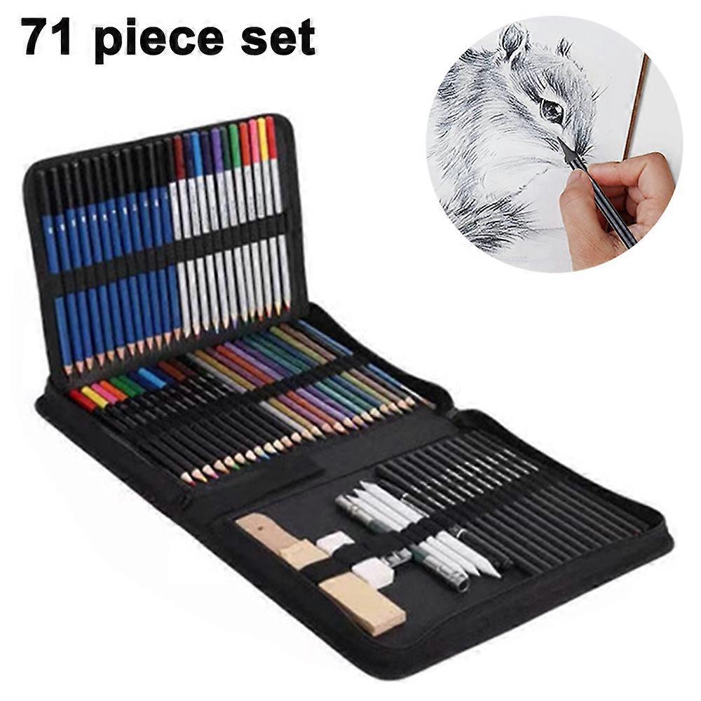 33-Piece Drawing Pencils Art Kit - Complete Drawing Tools for Artists